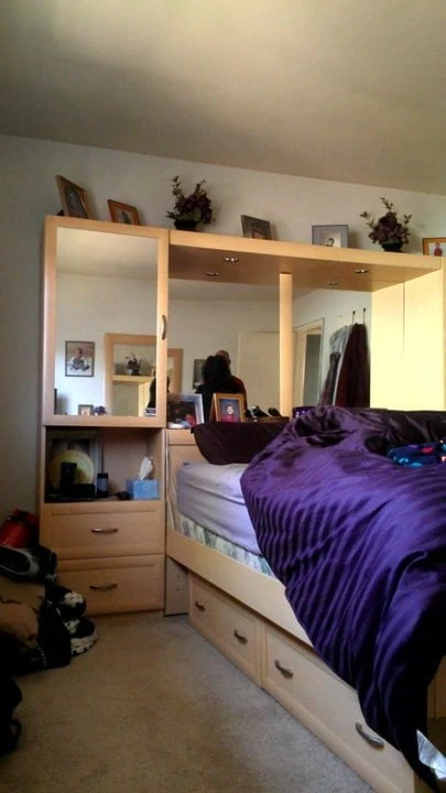 With friend Olga in Fullerton